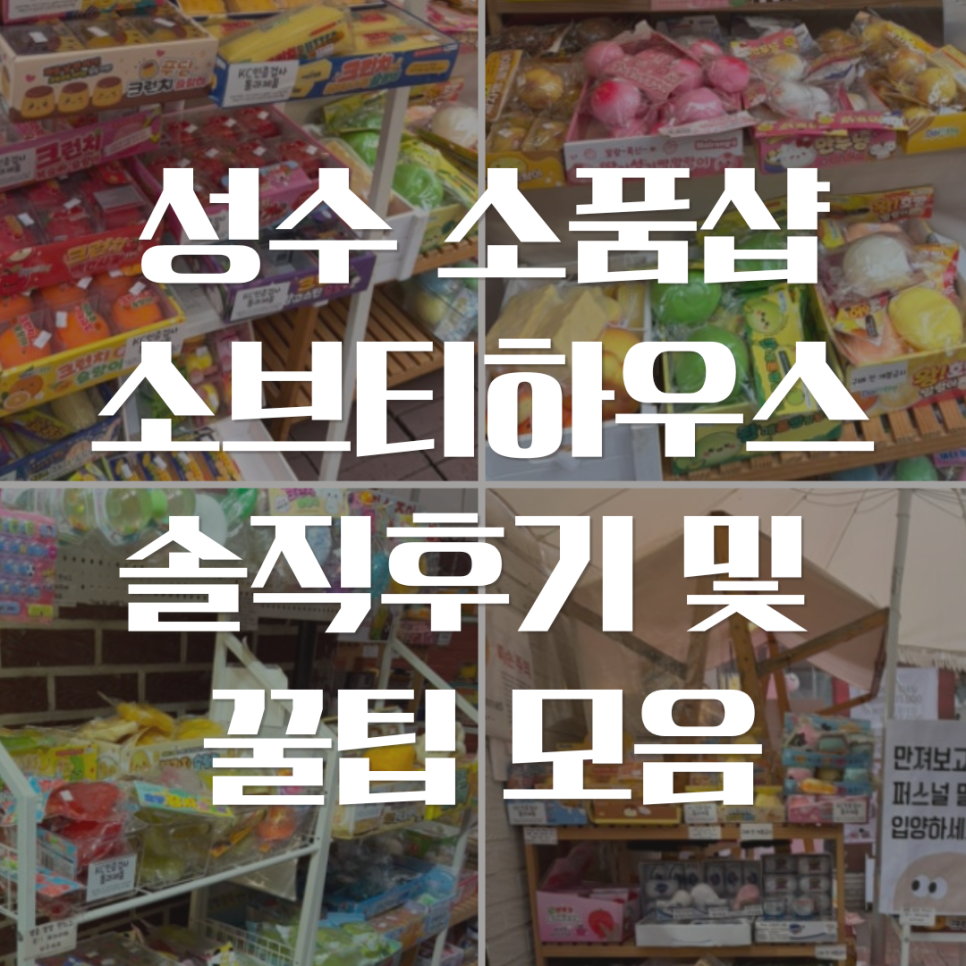 소브티하우스, 말랑이 찾으러 가는 성수의 핫플레이스